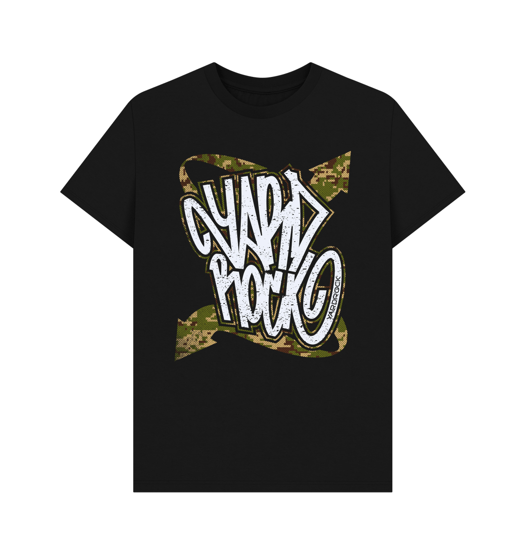 Streetwear T-Shirt from Yardrock and Born Outta Fire, luxurious high-end fashion label from England