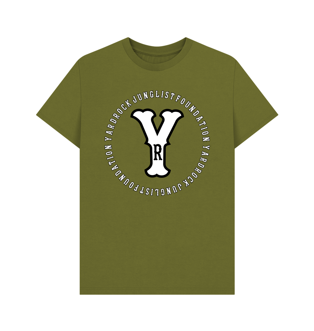 Moss Green YR Vintage White and Black