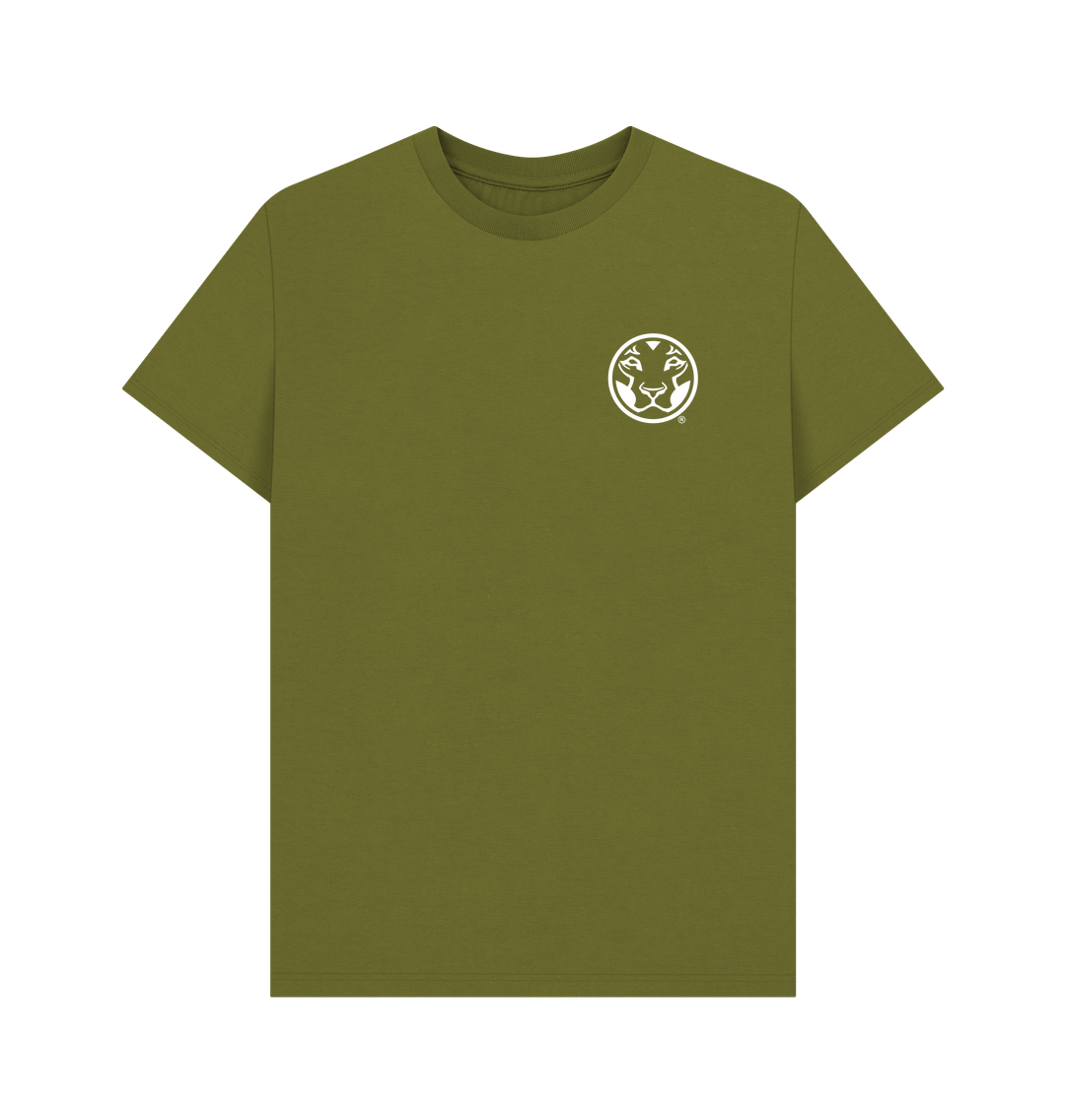Moss Green Yardrock Lion B2B Text Dark T Shirt