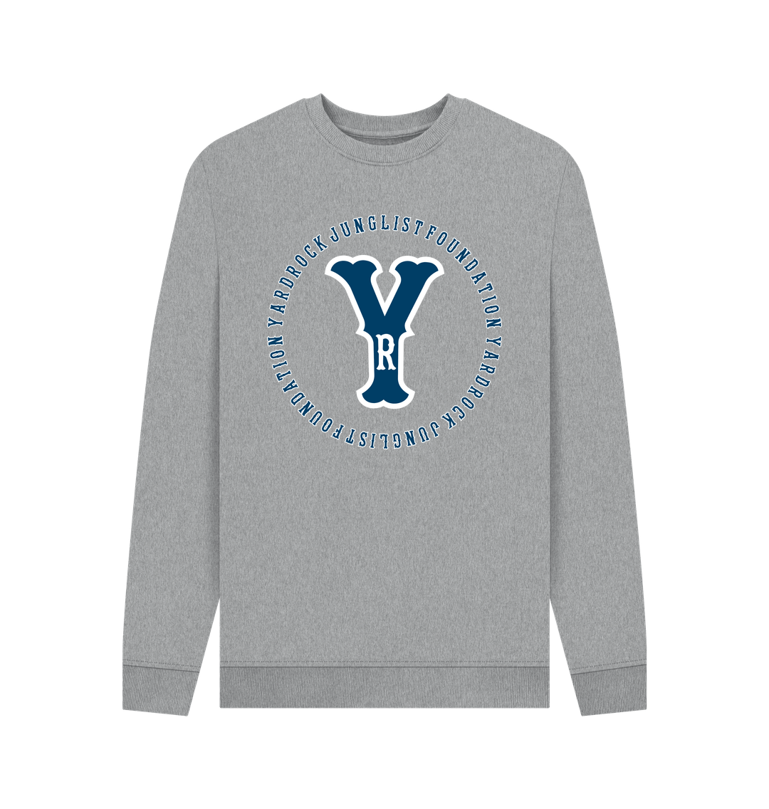 YR Vintage Blue and White Sweatshirt Yardrock Sweatshirts