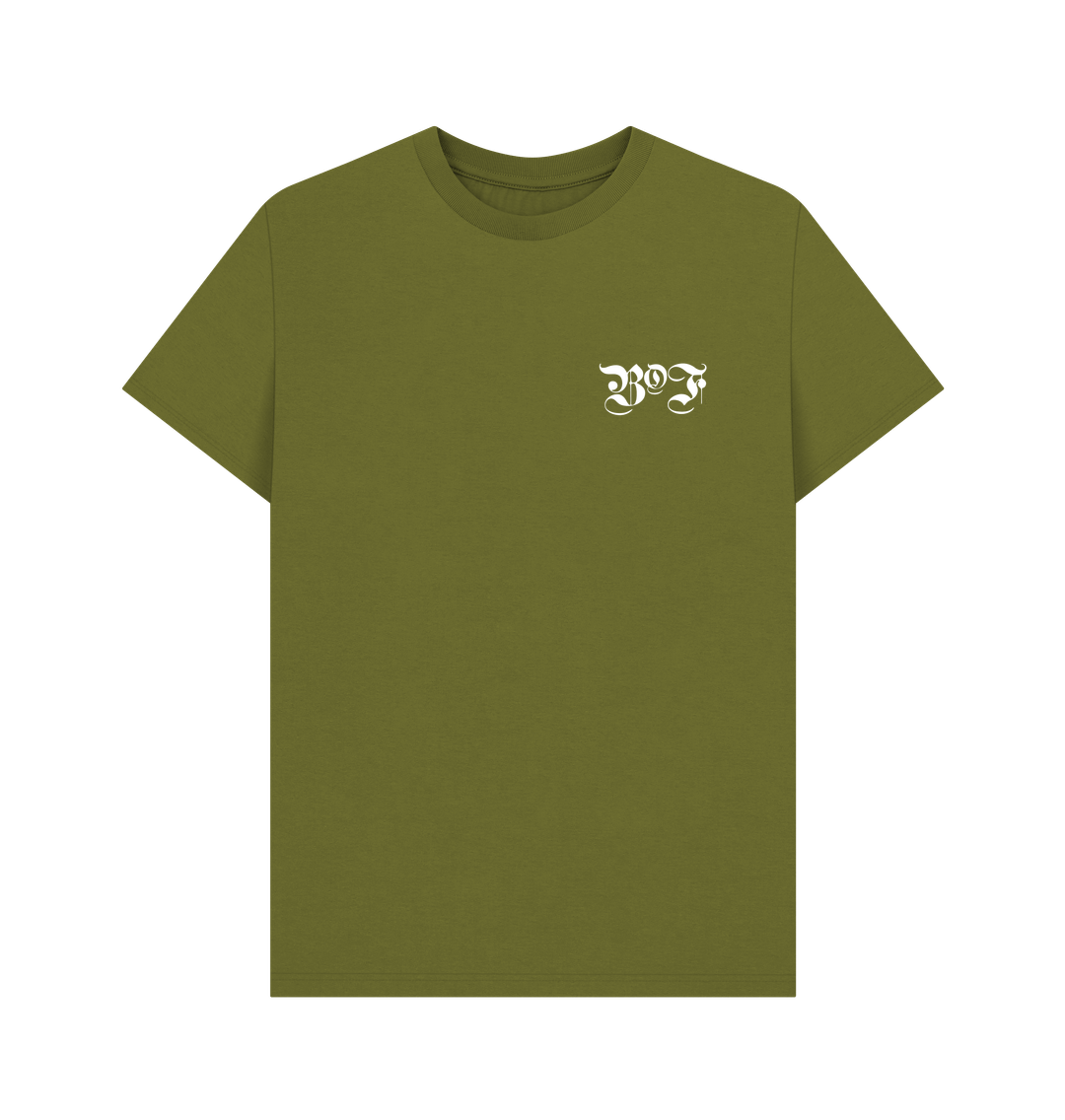 Moss Green Born Outta Fire B2B Dark T-Shirt