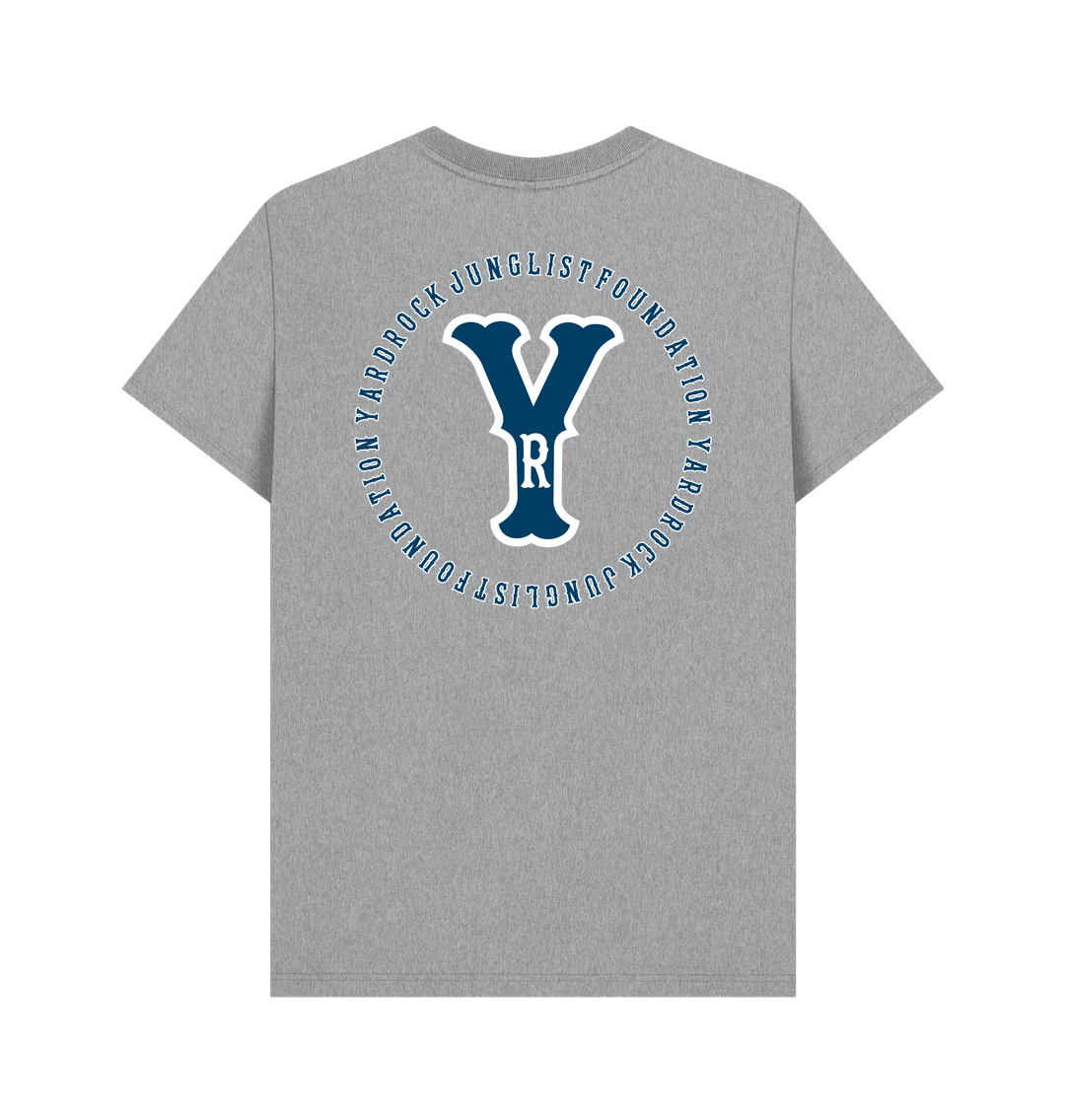YR Vintage Blue and White Back to Back T Shirt