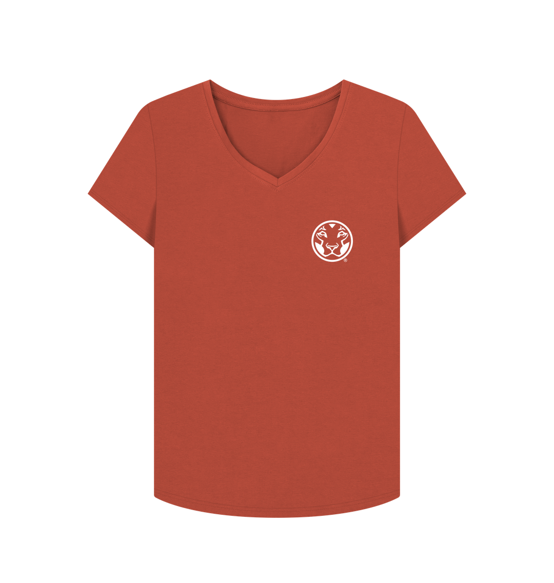 Rust Printed T-shirt Front