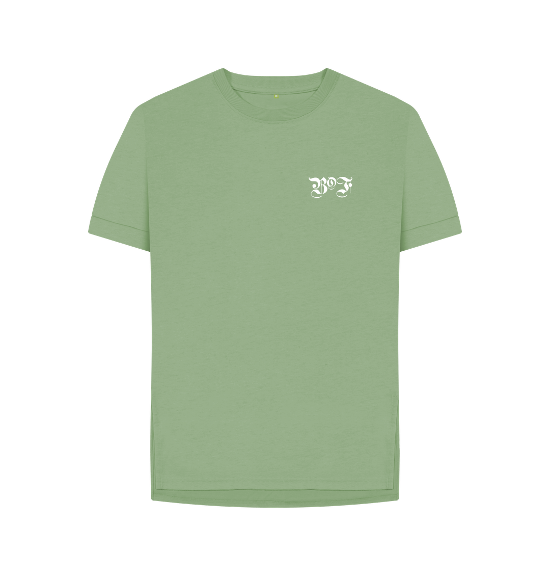 Sage Printed T-shirt Front