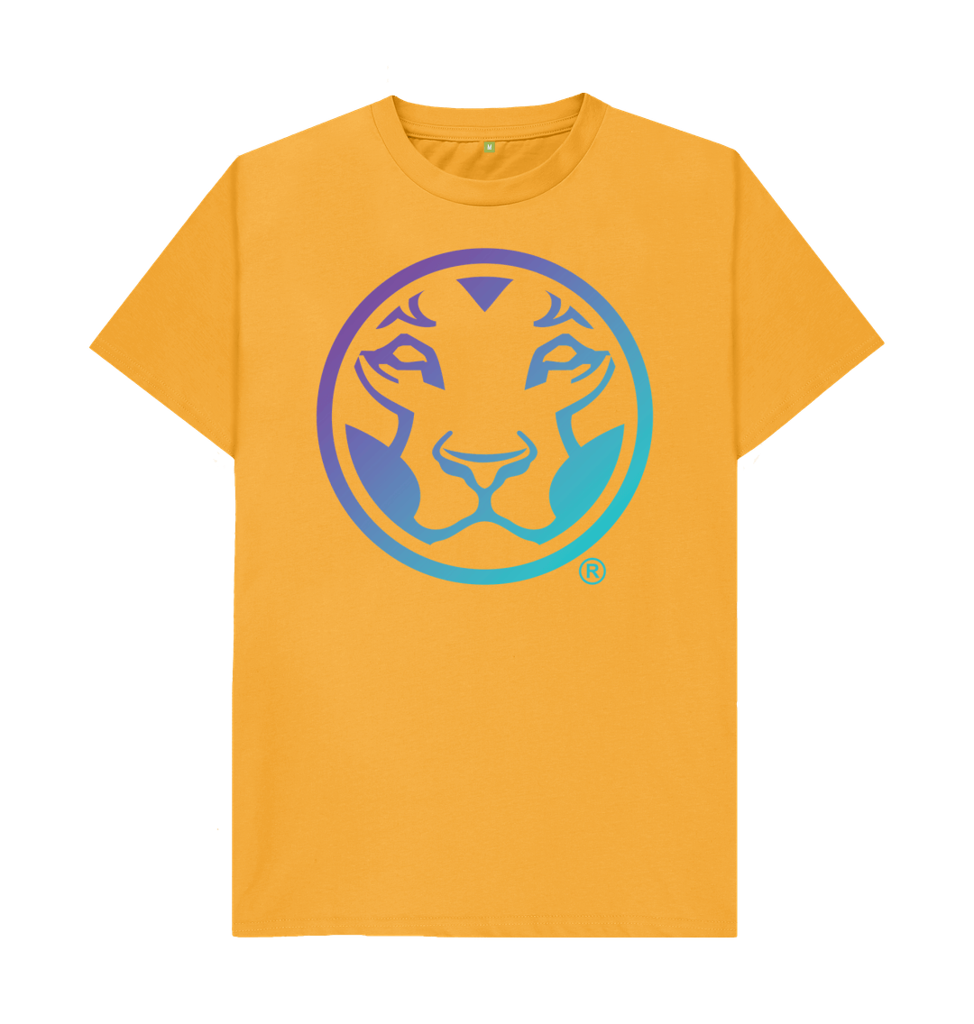 Mustard Printed T-shirt Front