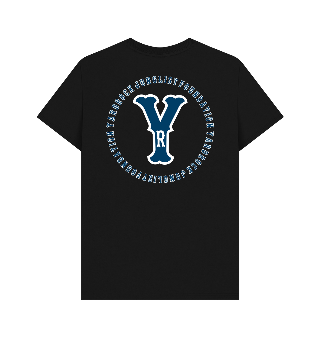 YR Vintage Blue and White Back to Back T Shirt