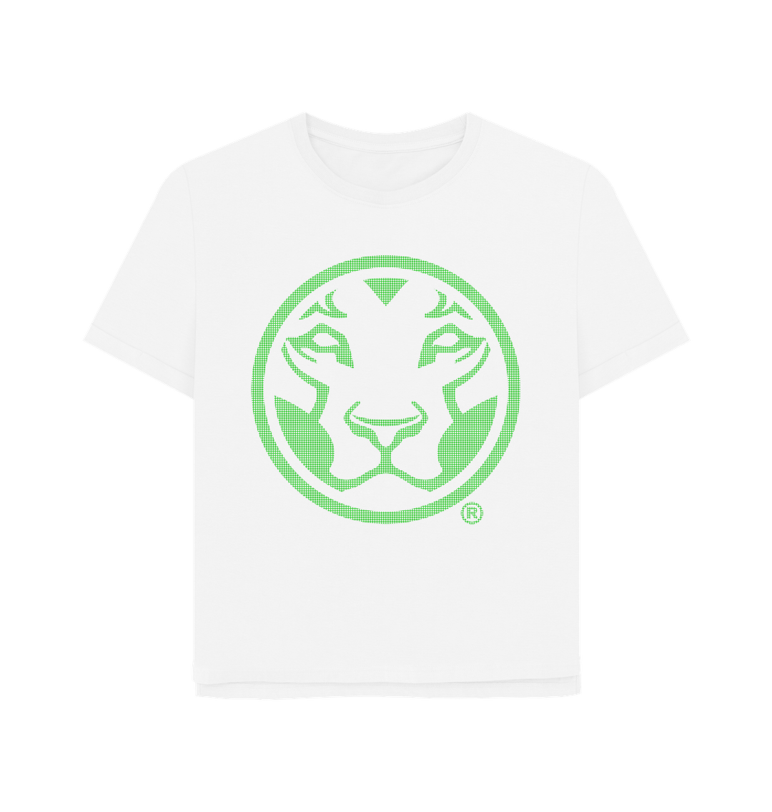 White Printed T-shirt Front