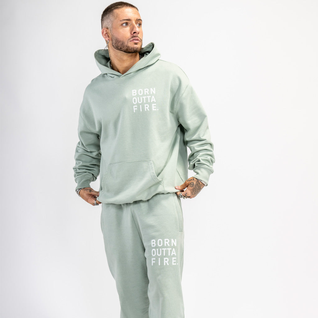 aloe tracksuit with french terry joggers