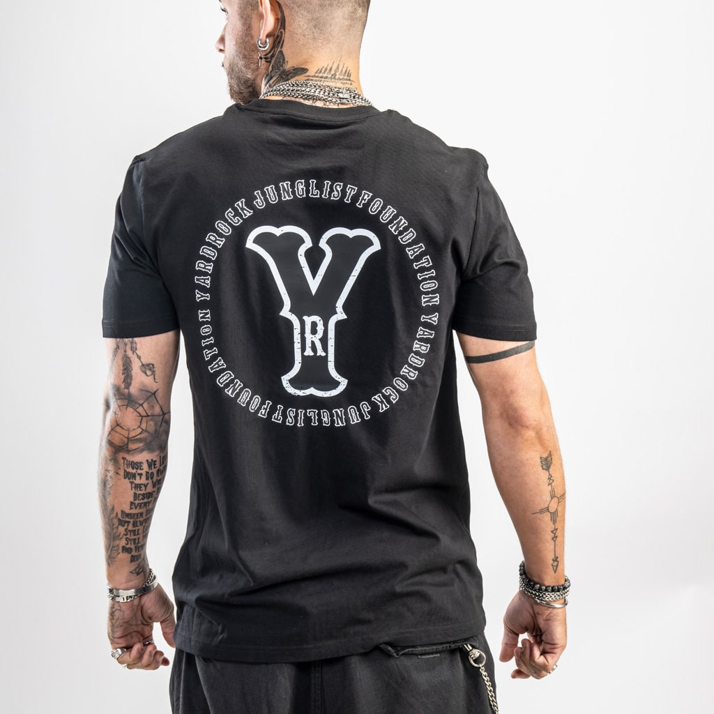 Large Print on Back of streetwear British Brand T Shirt