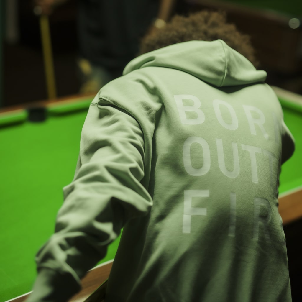 Born Outta Fire High End Streetwear Hoody