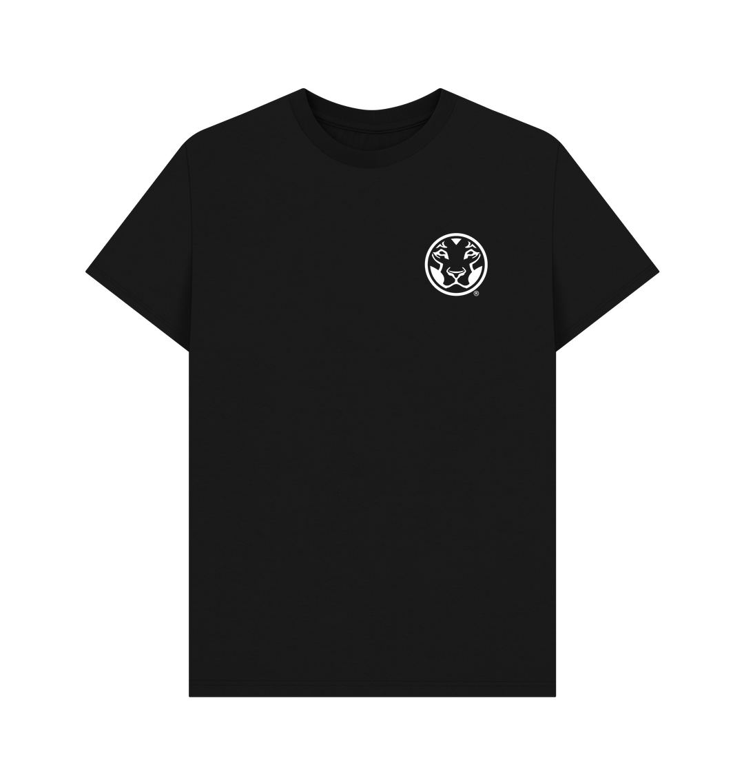Black Yardrock Lion B2B Text Dark T Shirt