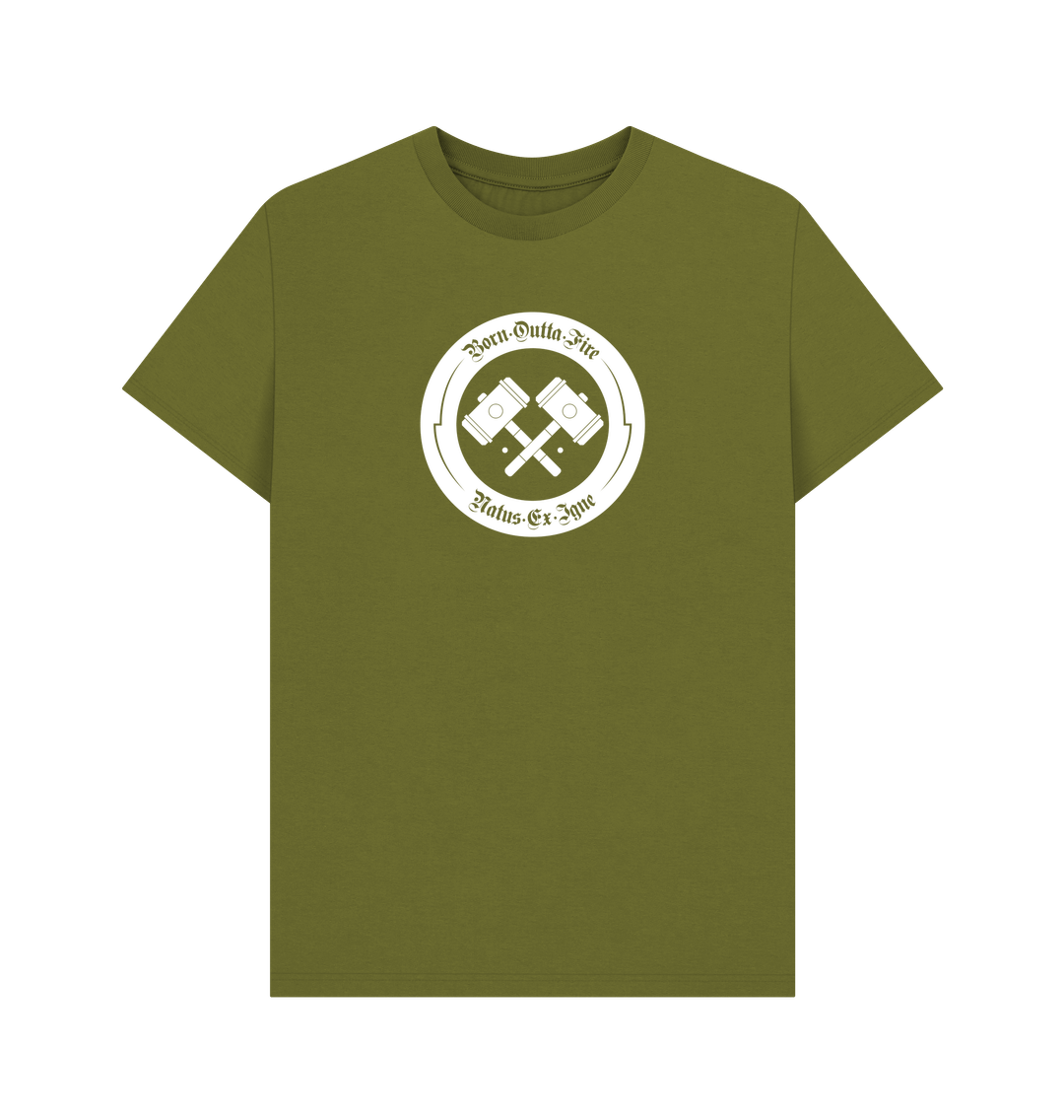 Moss Green Natus Ex Igne Shield T-Shirt