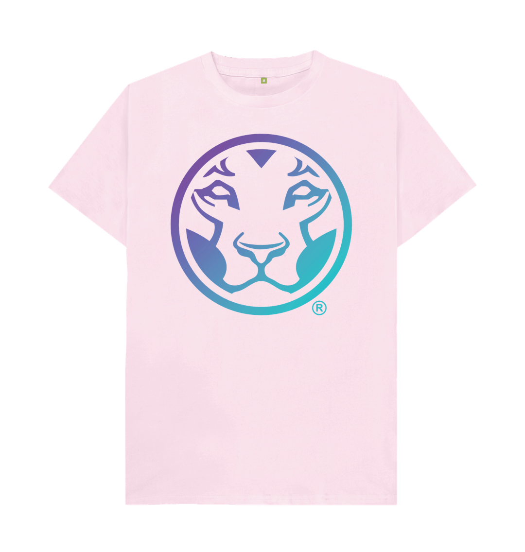 Pink Printed T-shirt Front
