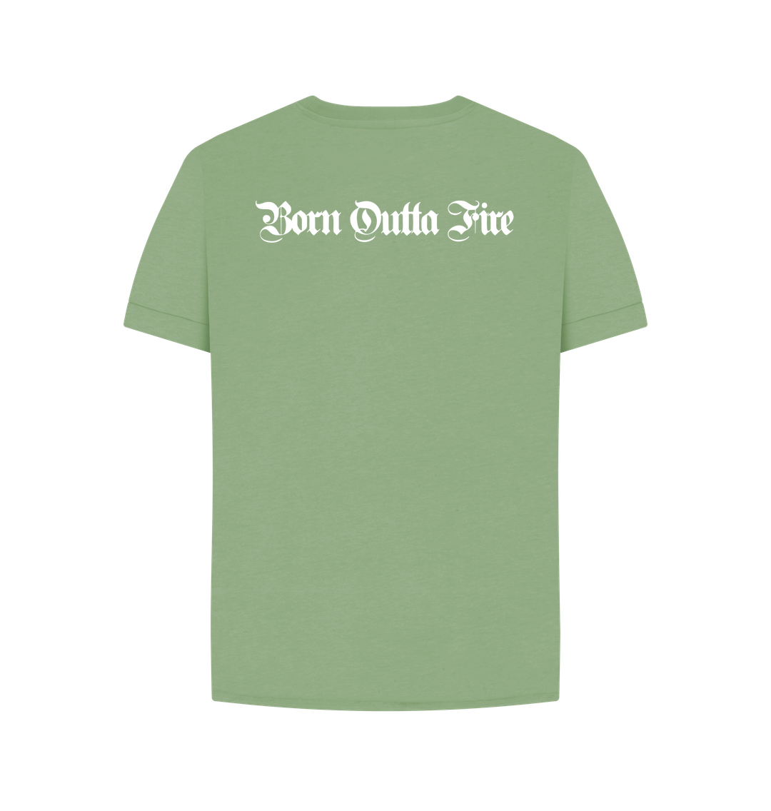 Sage Printed T-shirt Back