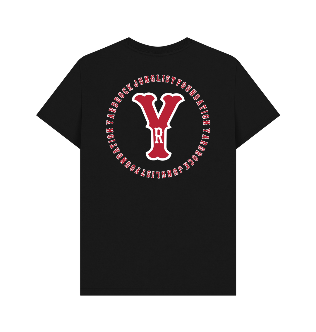YR Vintage Red and White Back to Back T-Shirt