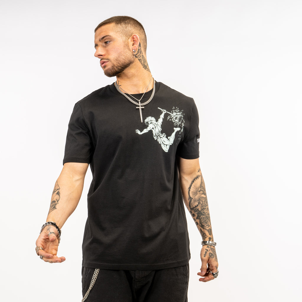 Vulcan God Of Fire T-Shirt in Aloe Green