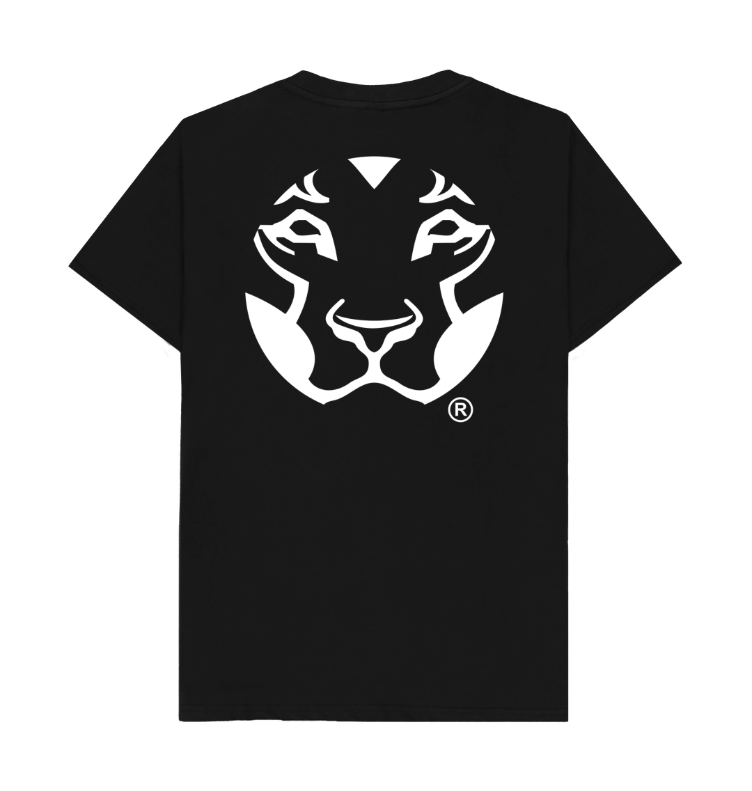 Black Printed T-shirt Back
