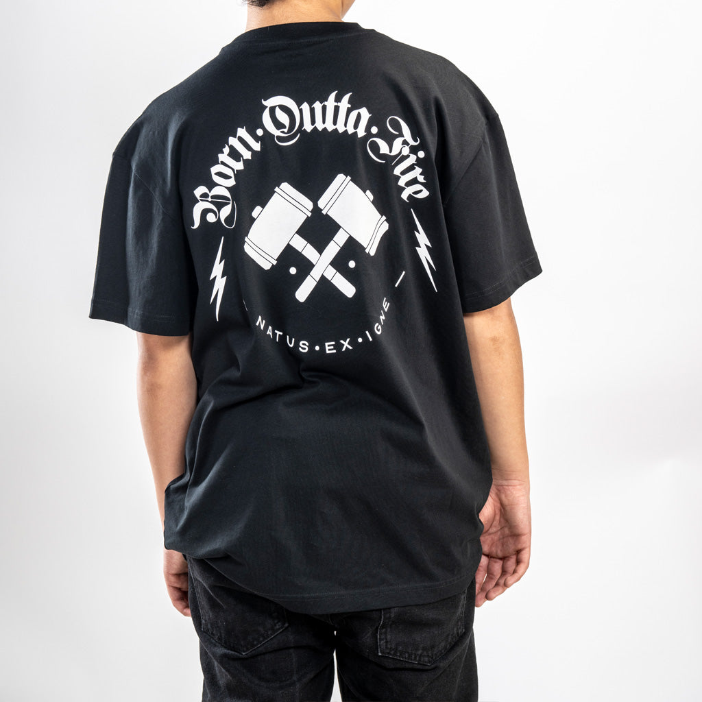 Oversized Black Armourer T Shirt