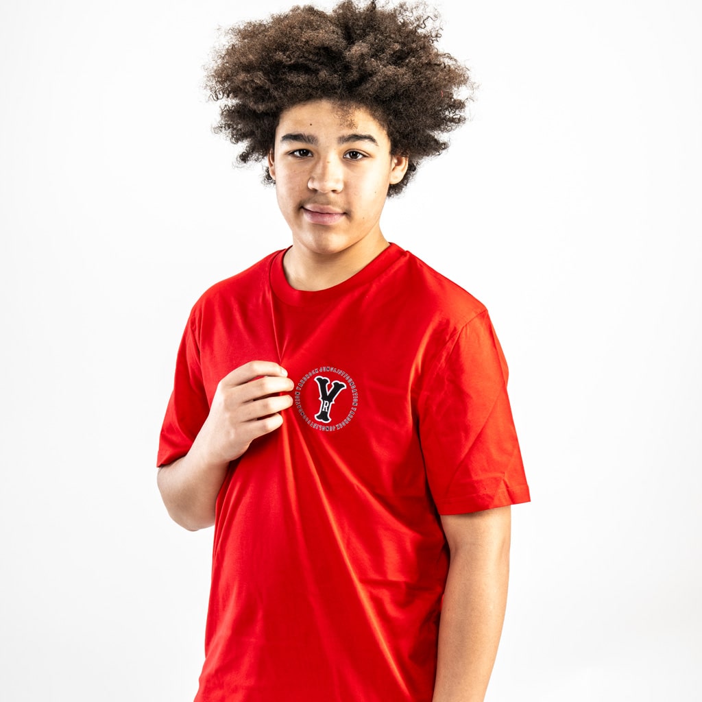 Red YR Vintage Junglist T Shirt