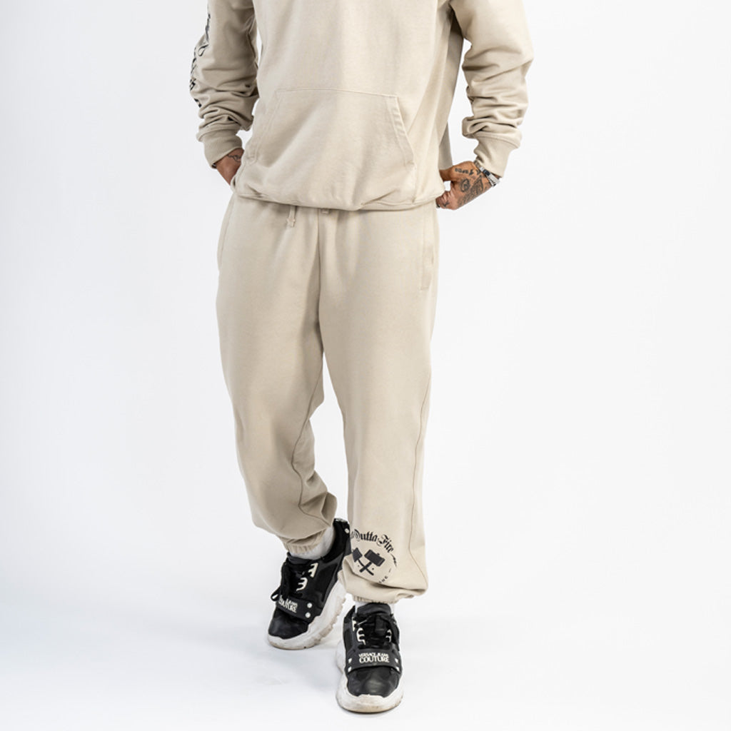 French Terry sand tracksuit