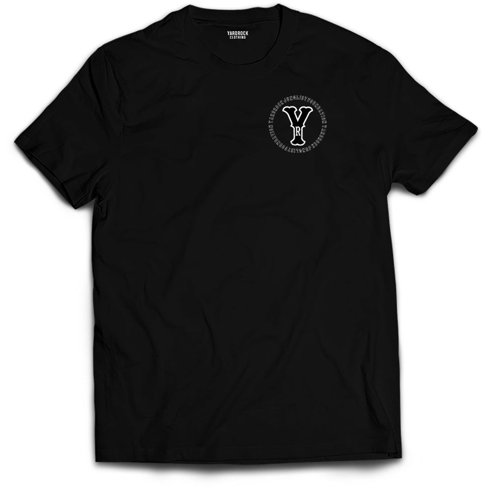 Black Yardrock Junglist T Shirt