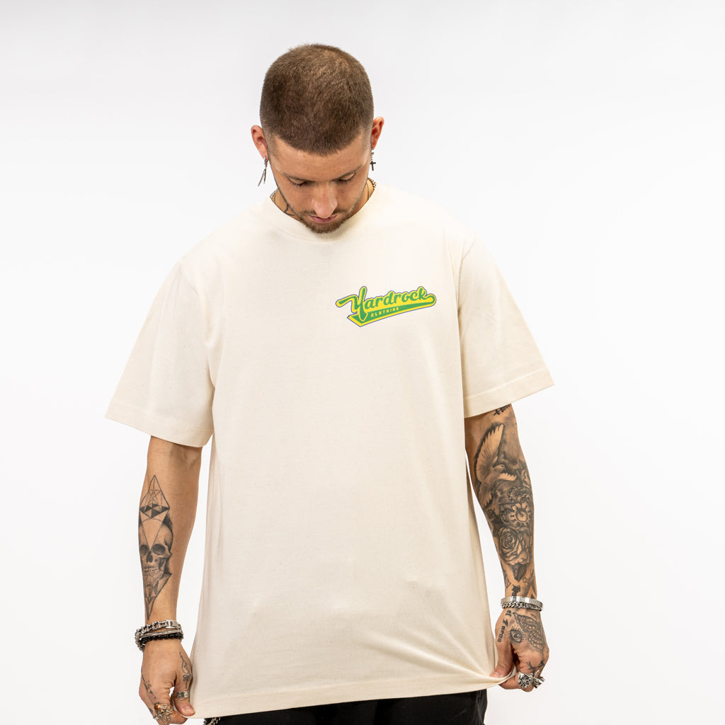 Caribbean Flavoured Natural Relaxed Fit Yardrock T Shirt