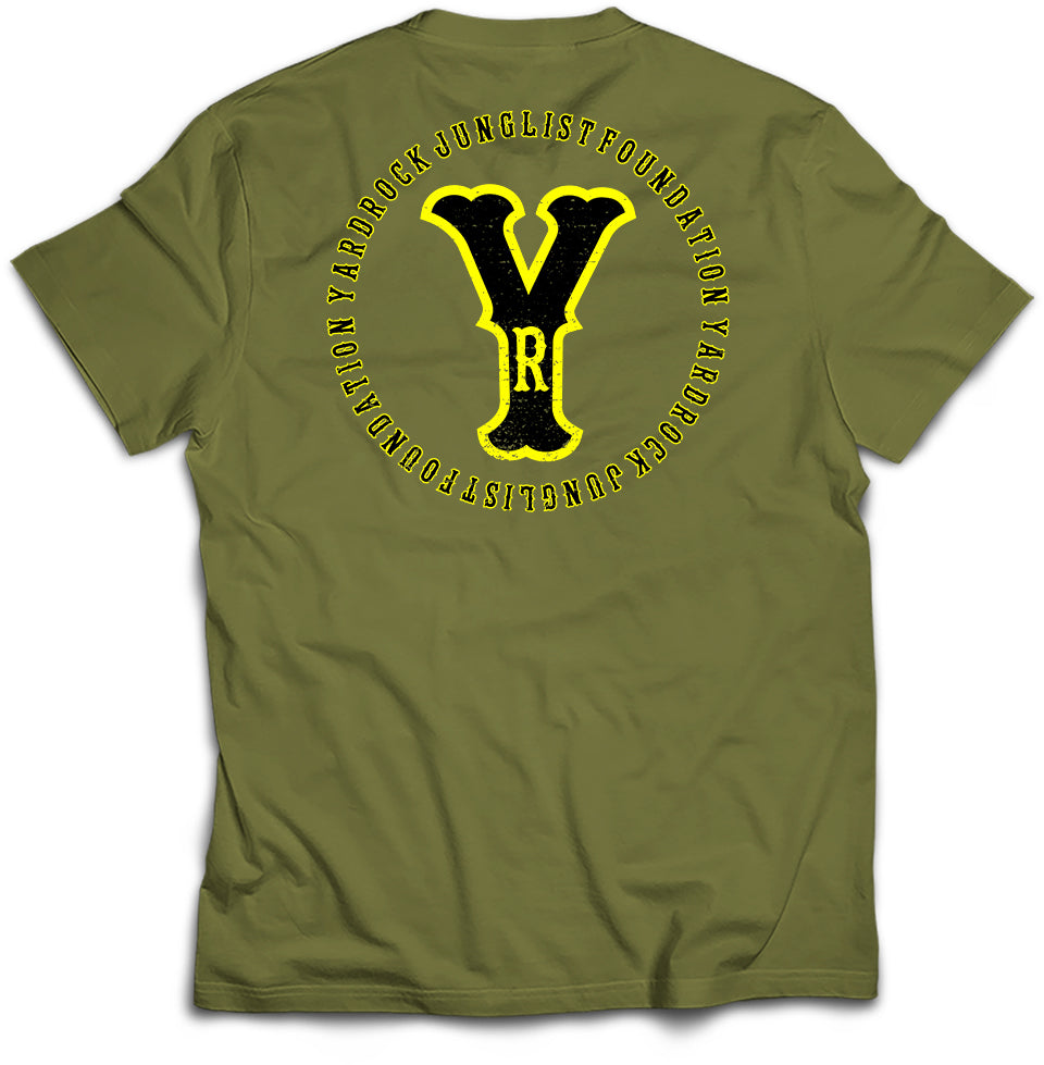 Khaki Green Yardrock Junglist Back