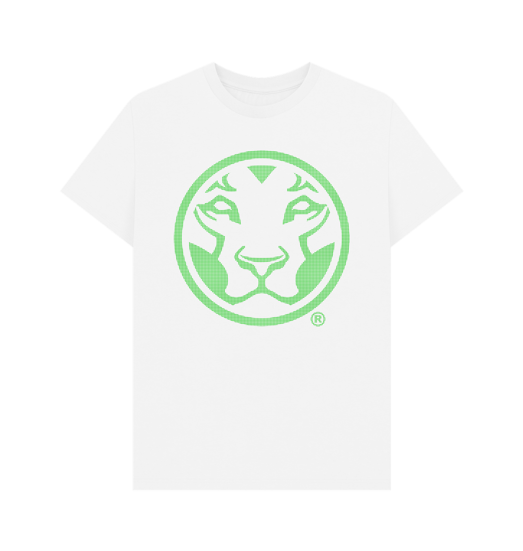 White Printed T-shirt Front