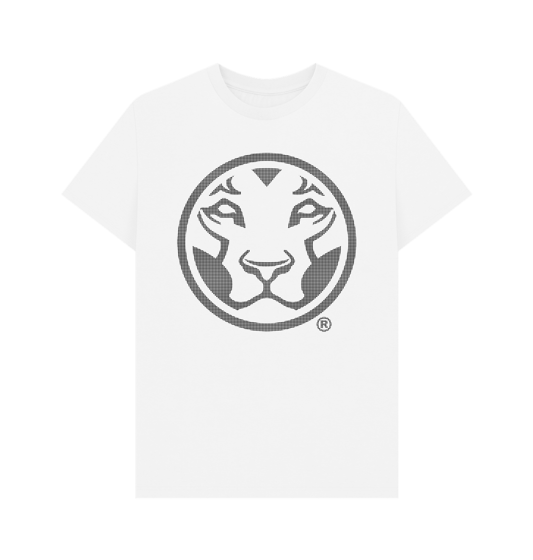 White Printed T-shirt Front