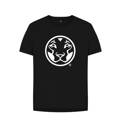 Black Printed T-shirt Front