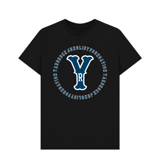 Black YR Vintage Blue and White