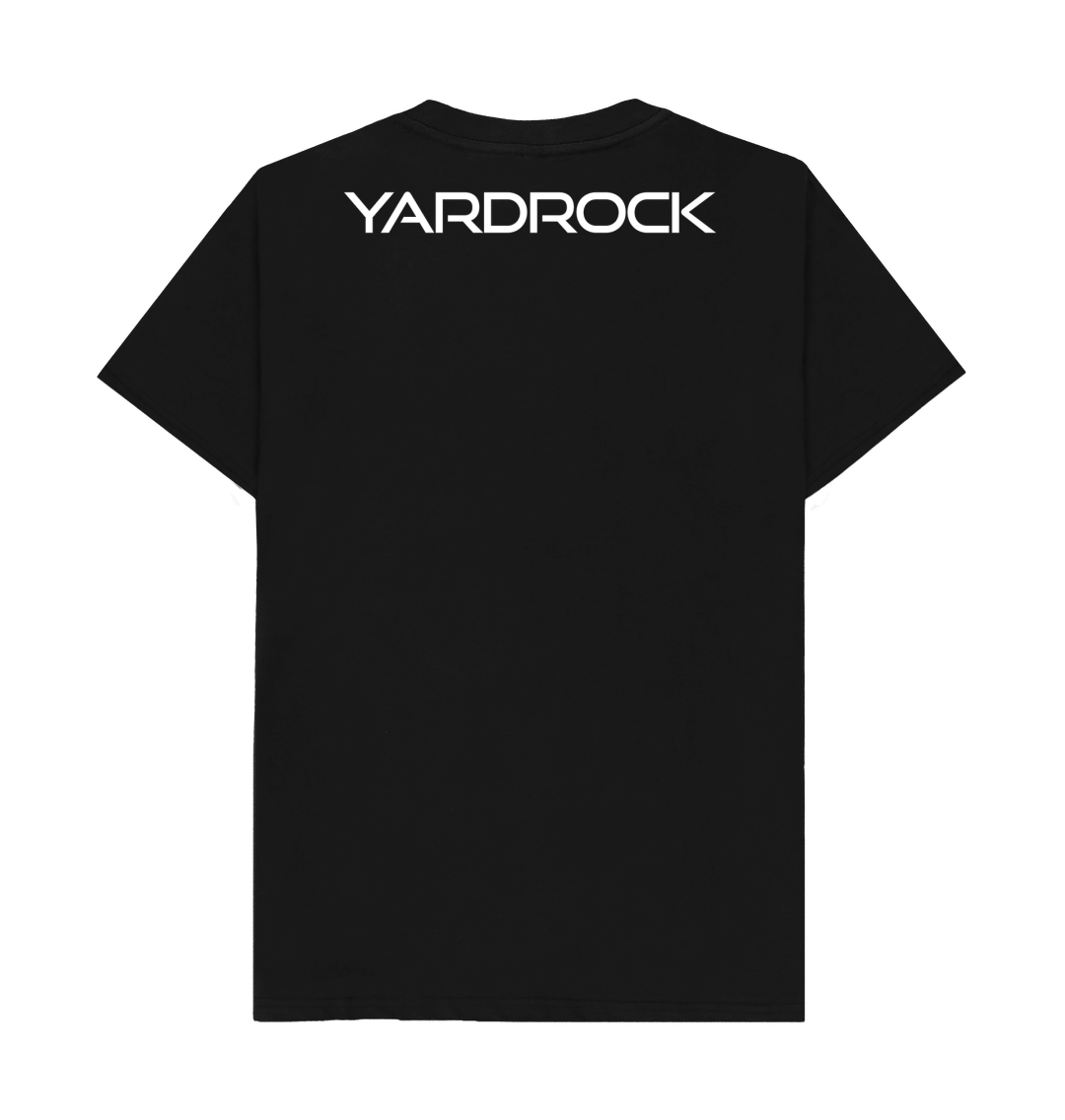 Black Printed T-shirt Back