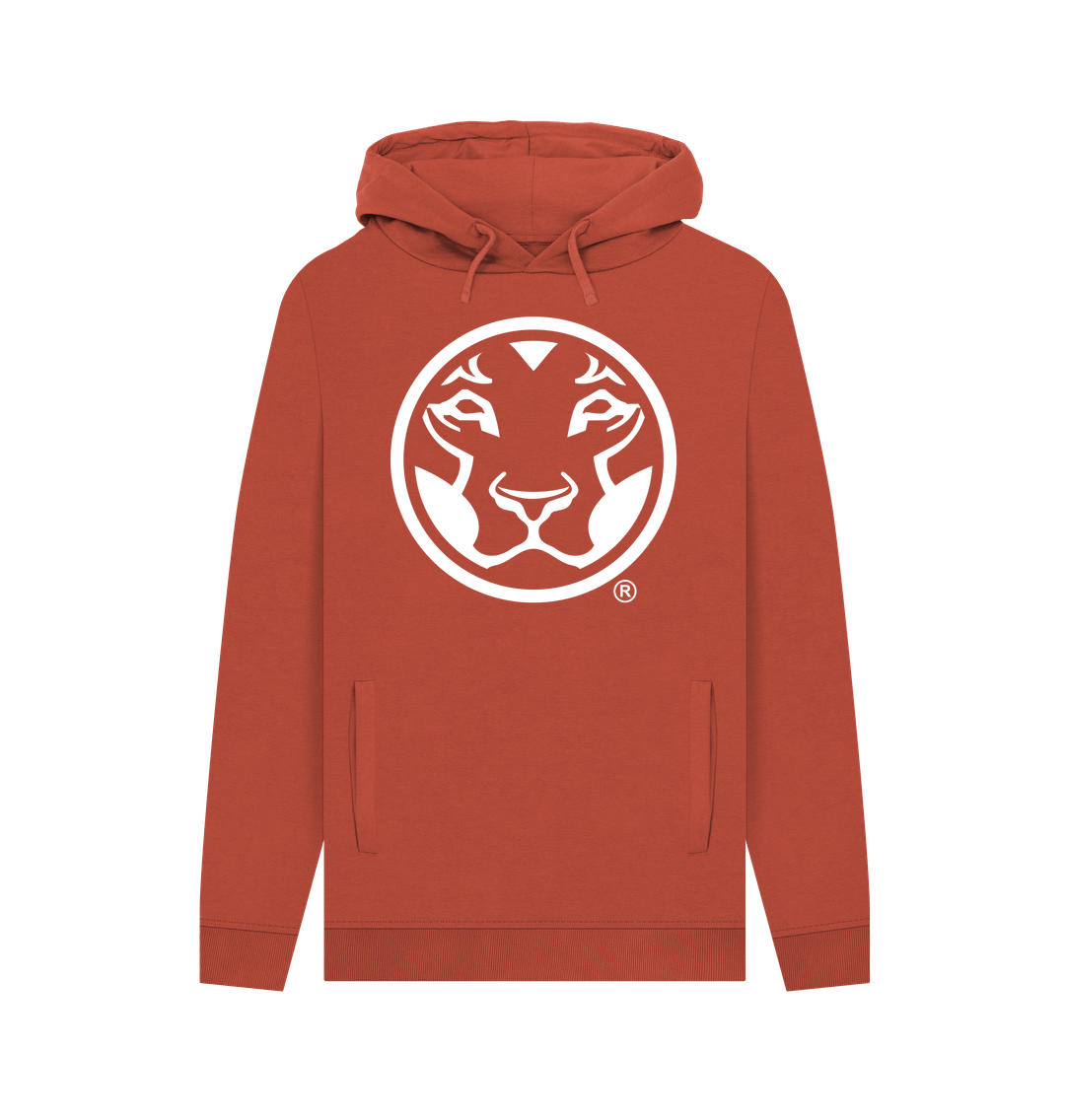 Rust Printed Hoody Front