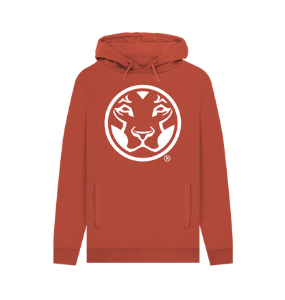 Rust Printed Hoody Front