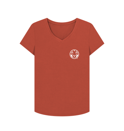 Rust Printed T-shirt Front