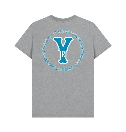 YR Vintage Sky and White Front and Back Tee