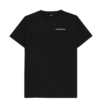 Black Printed T-shirt Front