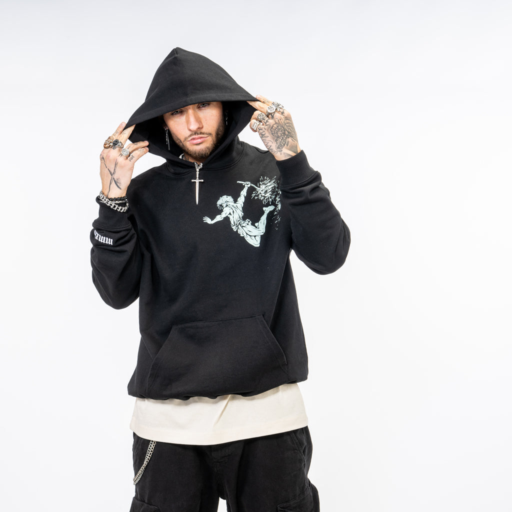 French Terry Vulcan God of Fire Hoody