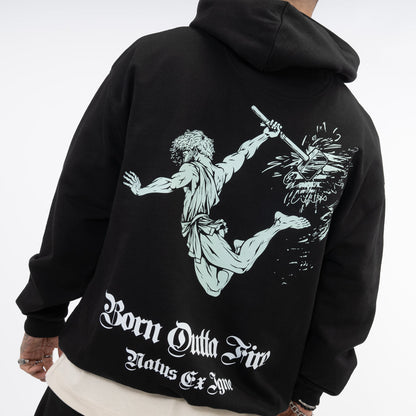 Sage Green Vulcan God of Fire Hoody