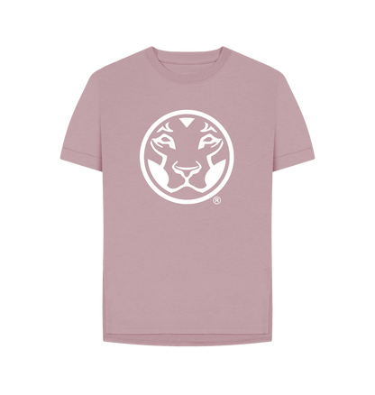 Mauve Printed T-shirt Front
