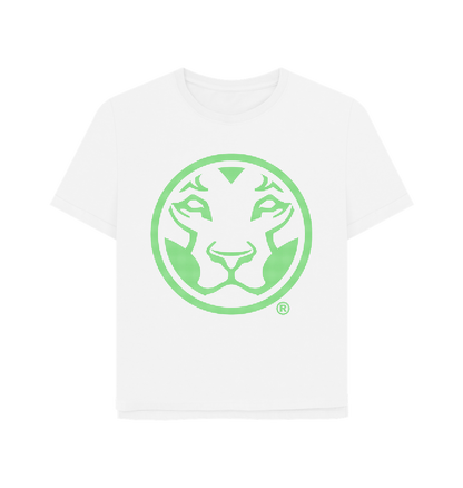 White Printed T-shirt Front