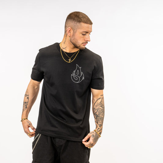 Black Amber Shift T Shirt