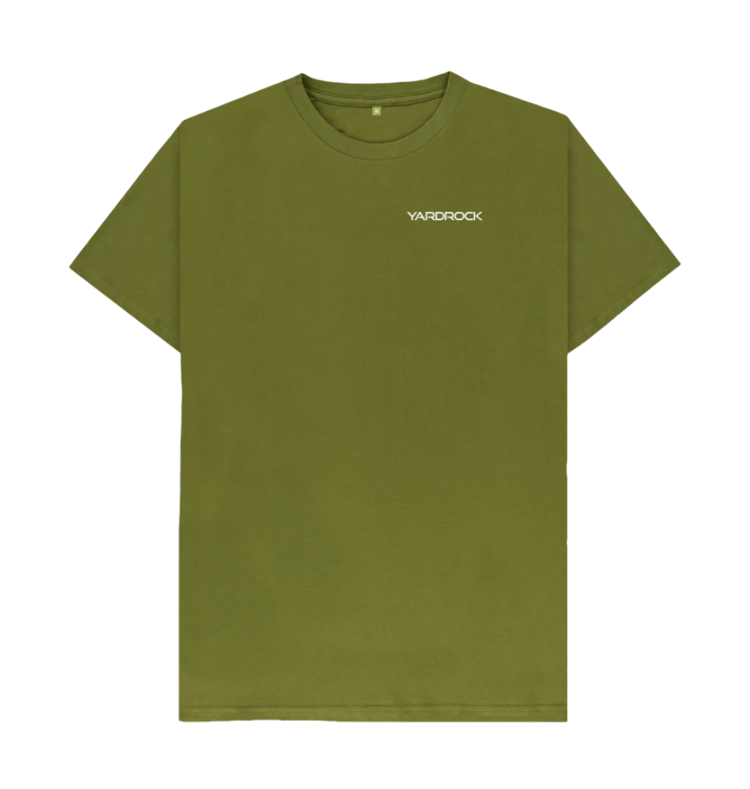 Moss Green Yardrock Text B2B Lion Dark T Shirt