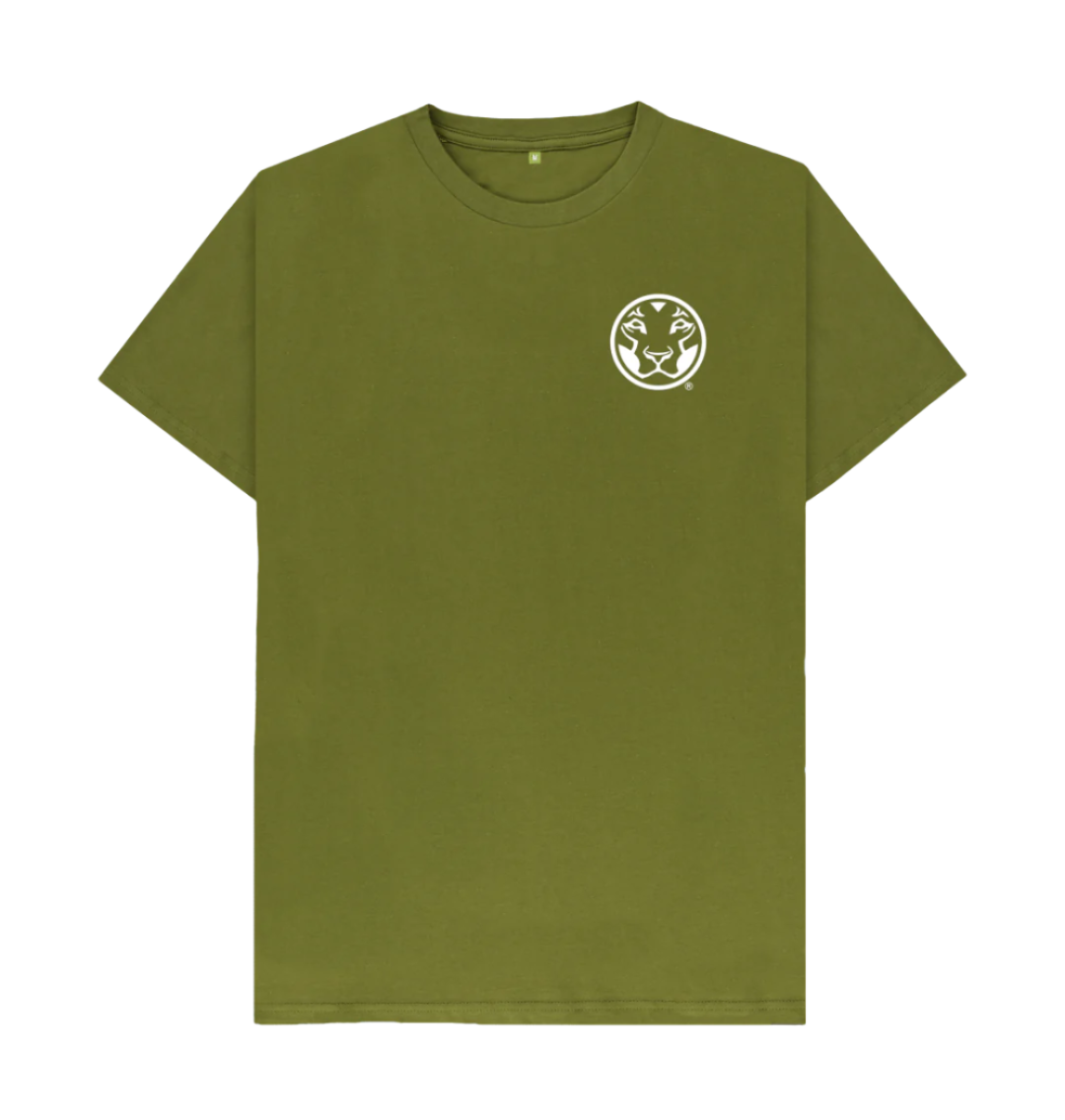 Moss Green Yardrock Lion B2B Text Dark T Shirt