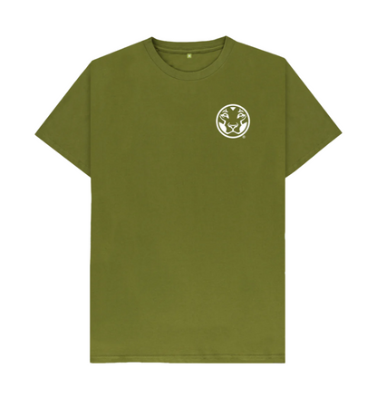 Moss Green Yardrock Lion B2B Text Dark T Shirt