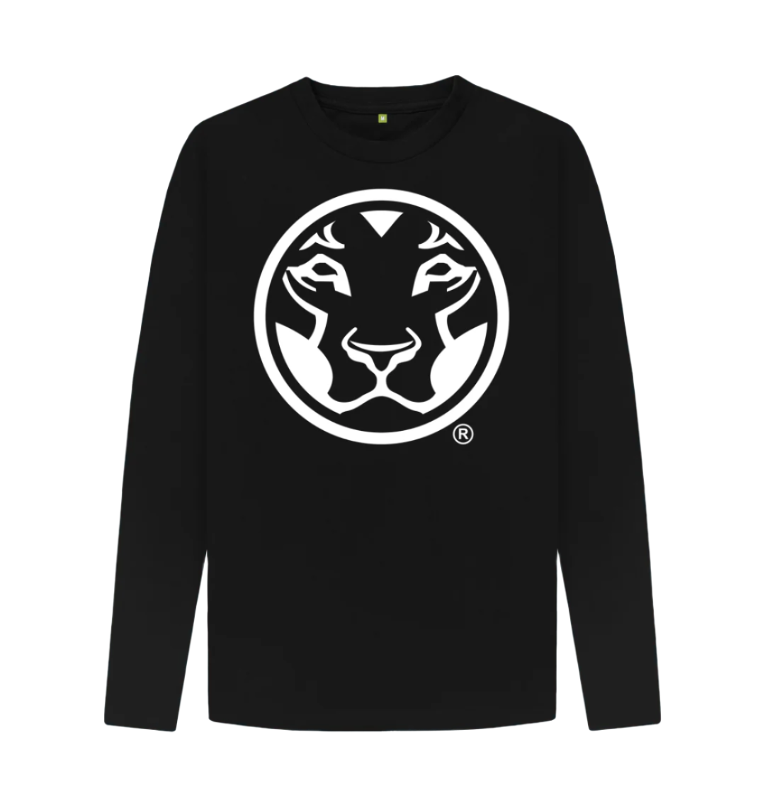 Black Yardrock Classics Lion Light Long Sleeve T-Shirt