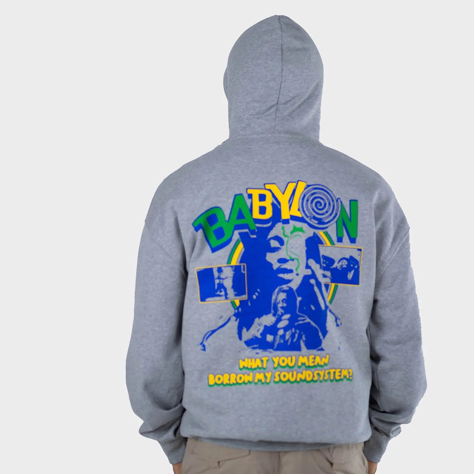 Babylon Grey Hoodie