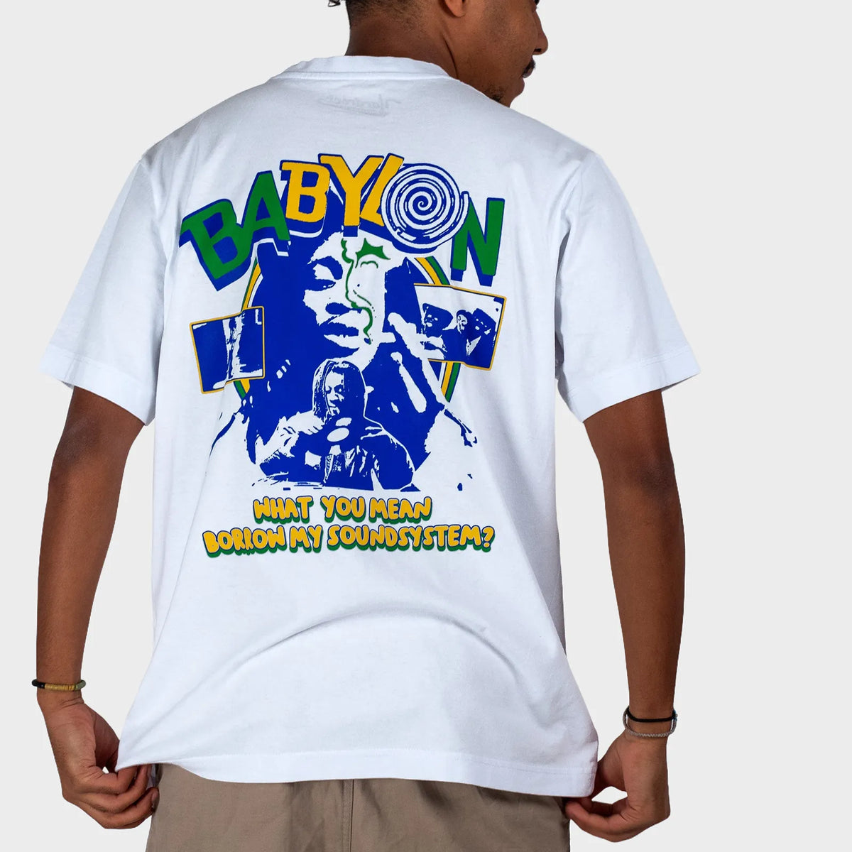 Babylon Relaxed Fit White T-Shirt