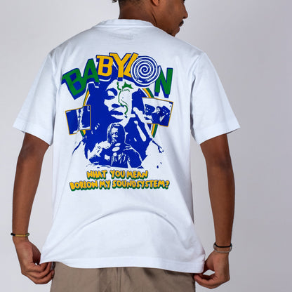 Babylon Relaxed Fit White T-Shirt