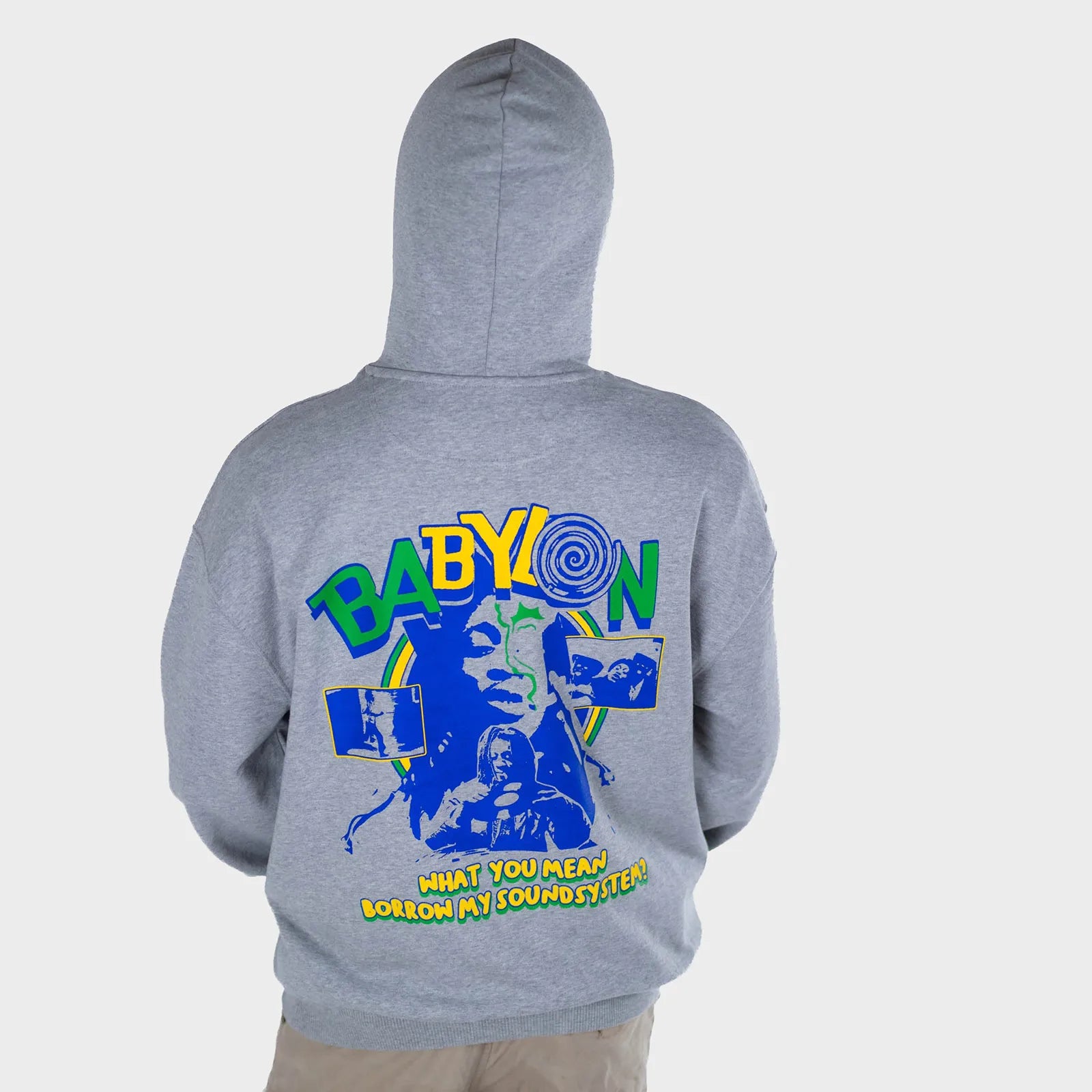 Babylon Grey Hoodie